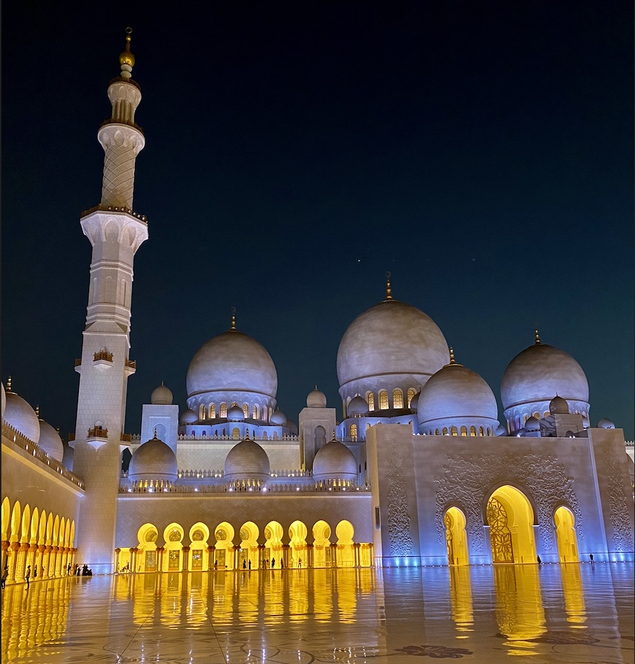 sheik zayed grand mosque in abu dhabi, Emirates