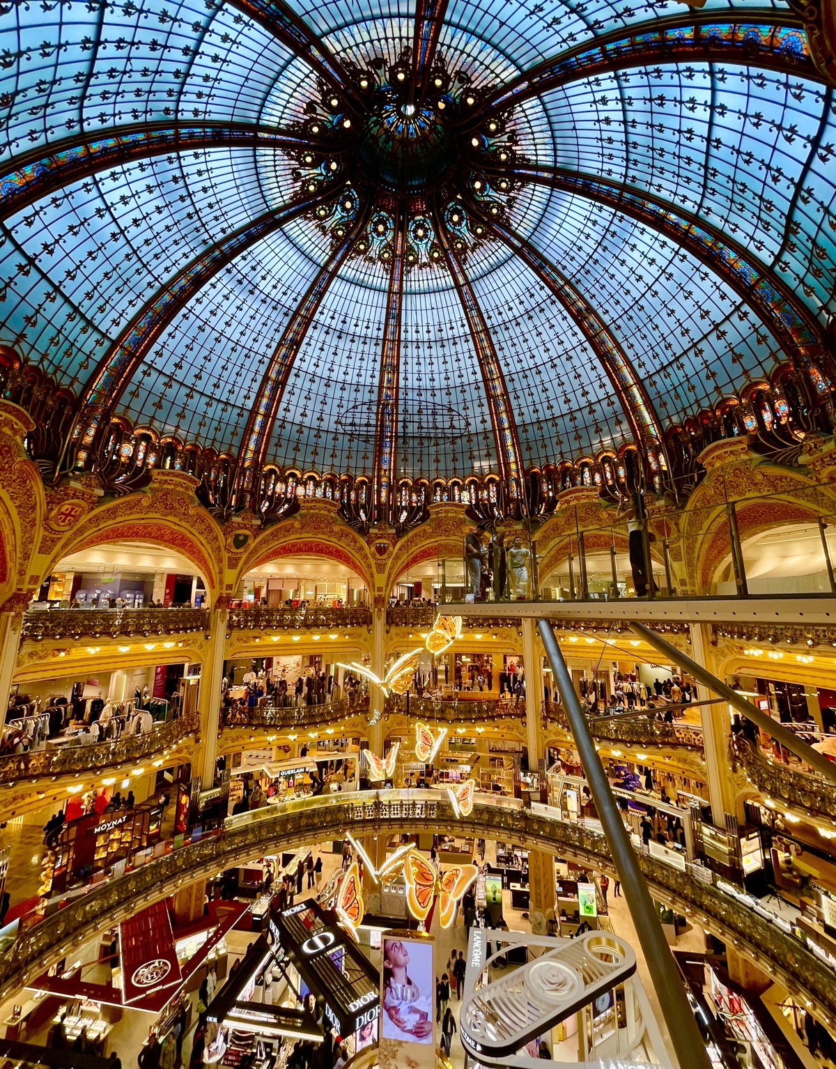 Galeries Lafayette in Paris